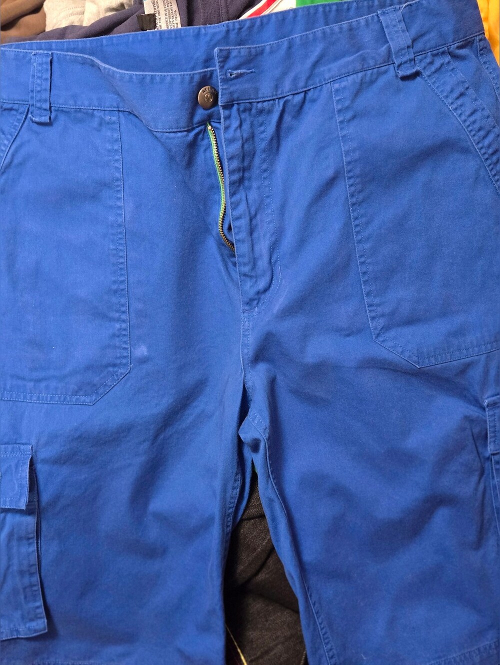 Mens A TIZIANO Short Set, BLUE 42w , 4X Shirt